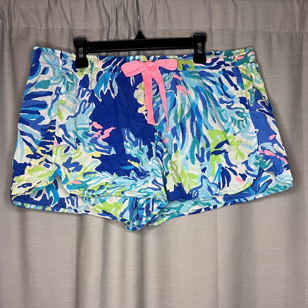 Lilly Pulitzer Size L 100% Cotton Shorts